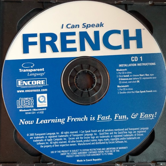 I CAN SPEAK FRENCH! CD-ROM and All Speech CD Lessons! - Picture 11 of 13